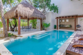 Cozy & Modern house in Aldea Zama Tulum Villa 11